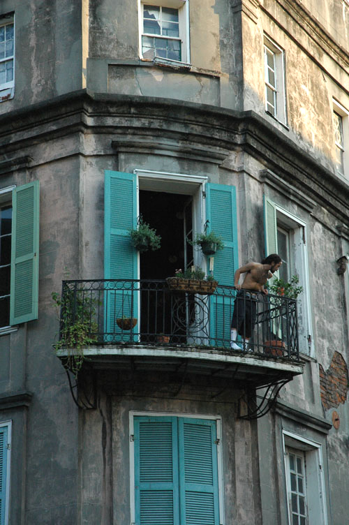 Balcony in French Quarter