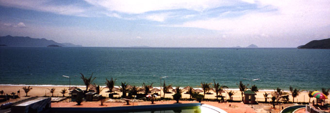 The White Sand Beach in Nha Trang